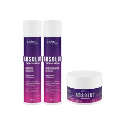 Light Hair Kit Absolut Engrossador Dos Fios