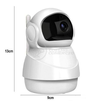 Câmera Ip C360 De Segurança Wifi Robô Hd 1080P - 8166Xp