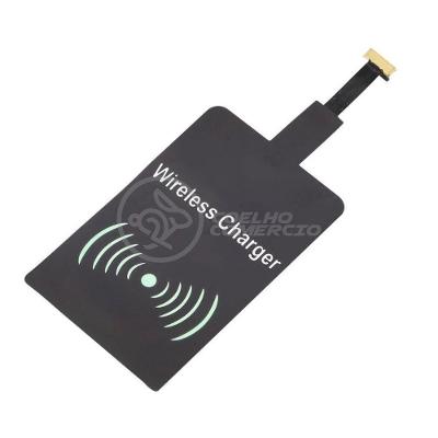 Carregador Adaptador Sem Fio Qi Wireless Para Celular