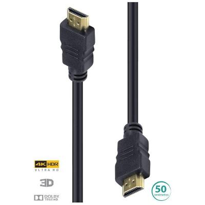 Cabo Hdmi 2.0 4K Ultra Hd 3D Conexão Ethernet 50 Cm - H20-05