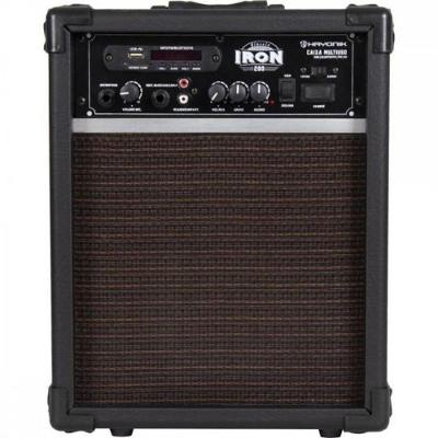 Caixa Multiuso Hayonik Iron Classic 200 30w Bluetooth Preta