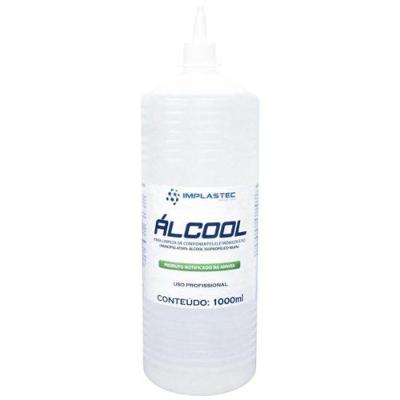 Álcool Para Limpeza De Eletrônicos 1000ml Implastec - Cx - 18