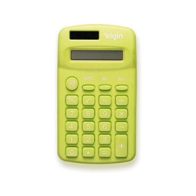 Calculadora De Bolso - 8 Dígitos Desligamento Automático Verde