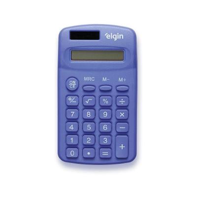 Calculadora De Bolso - 8 Dígitos Desligamento Automático Azul