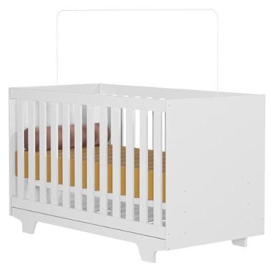 Berço Nacional Life 2217 Branco Acetinado - Tigus Baby
