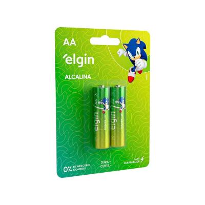 Pilha Alcalina Aa - Blister Com 2 Unidades Comum