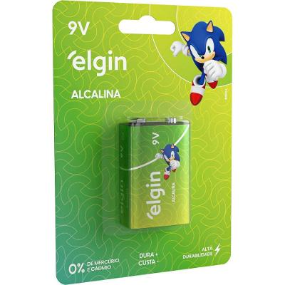 Bateria De Zinco 9v - Blister Com 1 Unidade