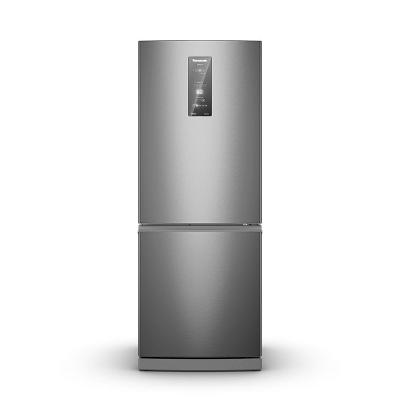 Geladeira Intuitive+ Panasonic BB64 Frost Free Inverter 475L Aço Escovado NR-BB64PV2X NR-BB64PV2XB 220V