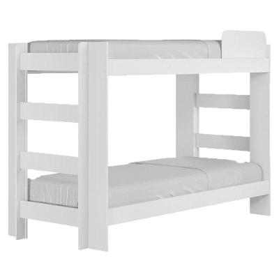 Beliche Solteiro Flórida Branco Acetinado - Tigus Baby