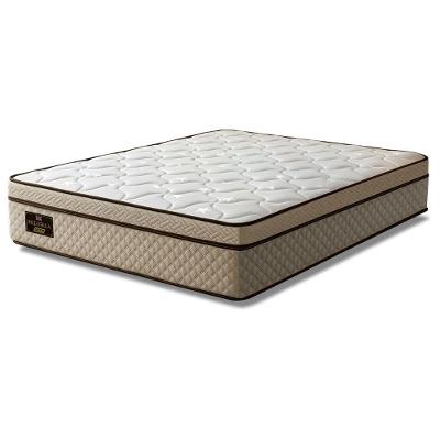 Colchão Casal Gazin Inglaterra Premium Molas Ensacadas E Euro Pillow 138x188x32cm Bege - Branco