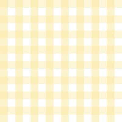 Papel De Parede Doce Estilo Xadrez Amarelo 82151