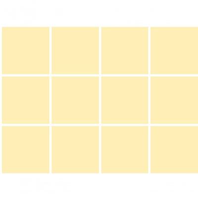 Papel De Parede Doce Estilo Geométrico Amarelo 82366