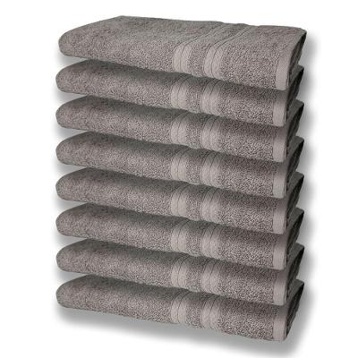 8 Toalhas Grande Super Felpudas E Grossa 80x150 Cinza