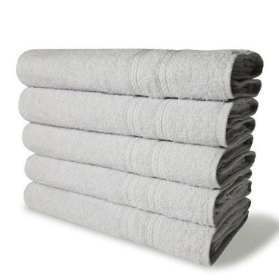 Kit Com 6 Toalhas Banho 430g-m2 Grande Grossa 80x150cm Itália Soft Branco