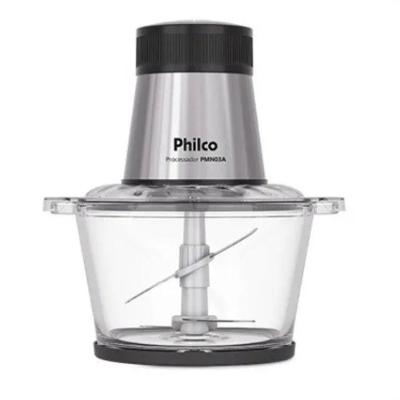 Processador Compacto Jarra De Vidro 350W PMN03A Inox/preto 1,5L 220V