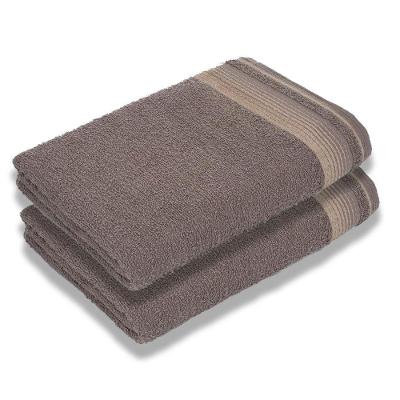 Kit Com 2 Toalhas De Banho Luxury Soft Beka 360 G-m2 Luxo Cereja