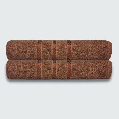 Toalhas P- Secar Pet 2 Peças Beka 70x125 Cm 100% Algodão Marrom