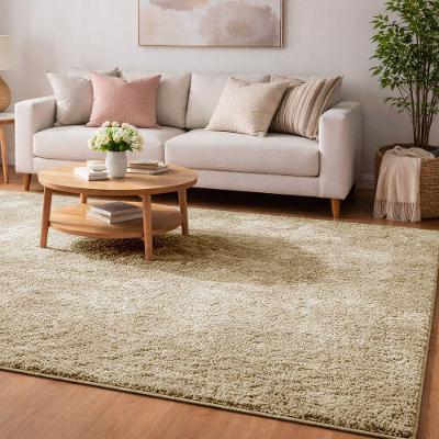 Tapete Milano Soft Pérola Antiderrapante Tamanho:1,00x1,50