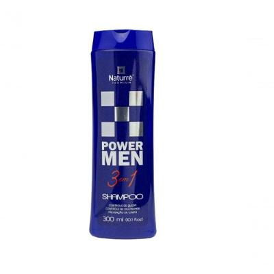 Shampoo Power Men Naturrê 300ml - Força E Controle