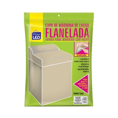 Capa para Máquina de Lavar Plast Leo 730-G para Lavadora em Polietileno e Poliéster Flanelado
