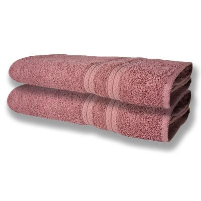 2 Toalhas Super Felpudas Grande E Grossa Algodão 80x150 Rosê