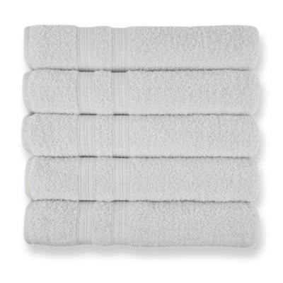 Kit 10 Toalhas Para Hoteis Super Grossa Felpuda E Macias 5 Toalhas Banho E 5 Toalhas Rosto 100% Algodão Beka Luxo Branco