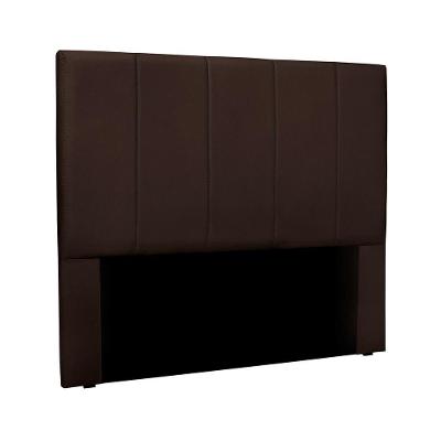 Cabeceira Cama Box Casal 140cm Anya Suede - Loja Sheep Cor Marrom