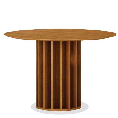 Mesa De Jantar Flora 108x108 Cinamomo - Leifer