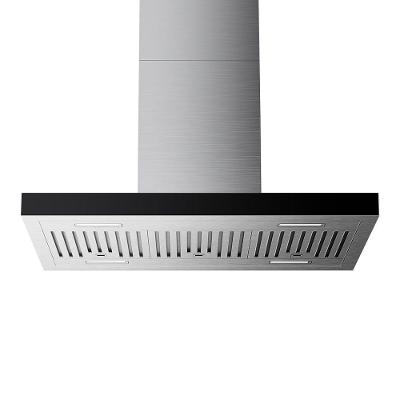 Coifa de Ilha Midea MH90M83AT24MW1 90cm Inox e Vidro com Exaustor e Depurador 110V