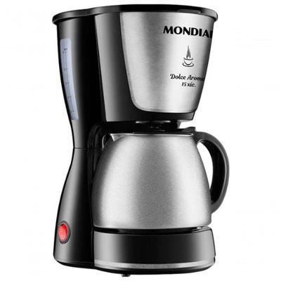Cafeteira Elétrica Mondial Bella Arome C-34 JI-15X 15 Xícaras Preto 110V