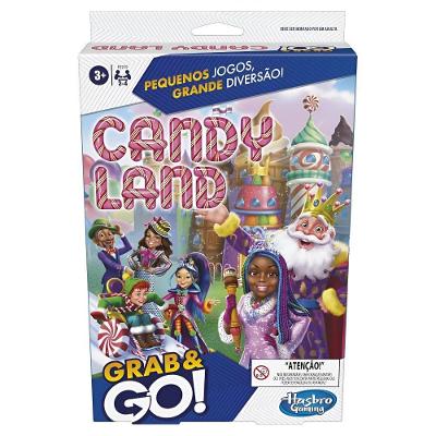 Jogo De Tabuleiro - Candy Land - Grab & Go - Hasbro