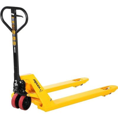 Paleteira Hidráulica Vonder Pdp 306 3 Toneladas 680 Mm Amarelo E Preto