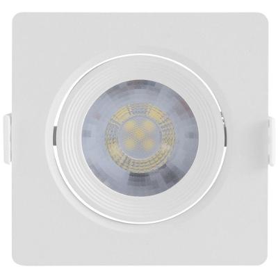 Spot Led Quadrado 5 W 3000k Branco Tramontina - Iluminação Eficiente Para Cozinhas E Salas De Jantar