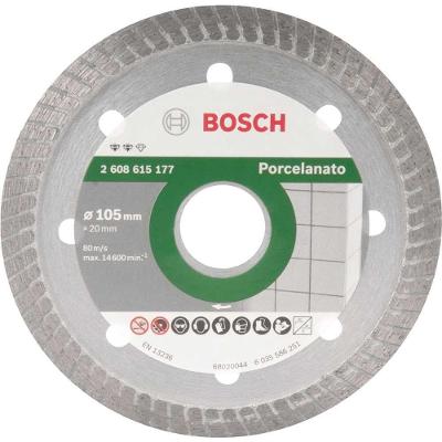 Disco De Corte Diamantado Bosch Expert 105 Mm Turbo Para Serra Mármore Corte Fino 1,2 Mm Para