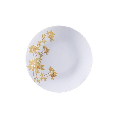 Prato Fundo Tramontina Amarilis Em Porcelana Decorada 22 Cm