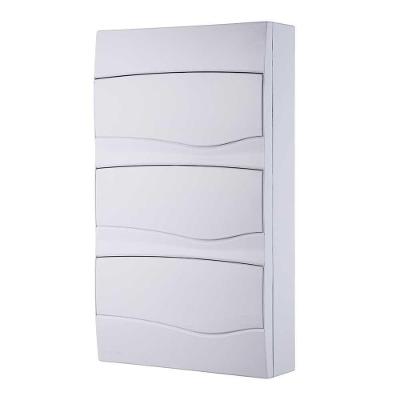 Quadro De Distribuição Tramontina 538 Mm X 322 Mm X 74 Mm Branco Termoplástico