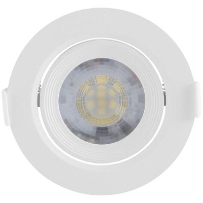 Spot Led Redondo 7 W 6500k Branco Tramontina - Iluminação Intensa E Funcional Para Ambientes