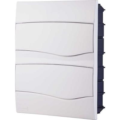 Quadro De Distribuição Tramontina 393 Mm X 322 Mm X 70 Mm Branco Termoplástico