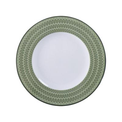 Prato Raso Tramontina Zenith Em Porcelana Decorada 28 Cm