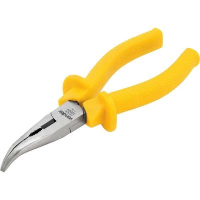 Alicate Bico Meia Cana Curvo Vonder 6 152 Mm Cabo Isolado Antiderrapante 1.000 V