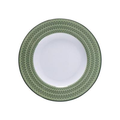 Prato Sobremesa Tramontina Zenith Em Porcelana 21 Cm - Alta Resistência E Brilho