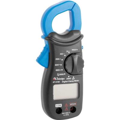 Alicate Amperímetro Digital Minipa Et-3100 600 V 200 A Para Medição De Tensão Dc/ac E Corrente Ac