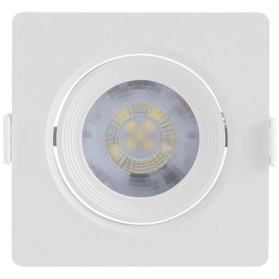 Spot Led Quadrado 5 W 6500k Branco Tramontina - Iluminação Eficiente Para Cozinhas E áreas De