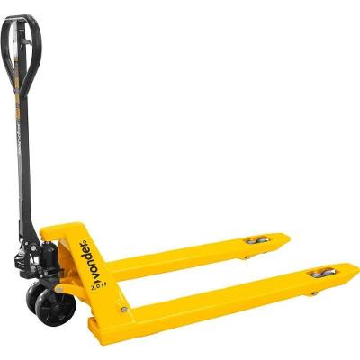 Paleteira Hidráulica Vonder 2 Toneladas 1.150 Mm X 685 Mm X 1.160 Mm Aço Carbono Amarelo E Preto