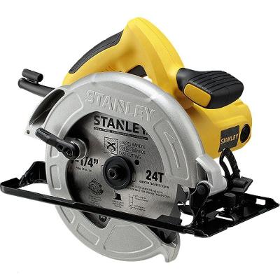 Serra Circular Stanley Sc16-br 184 Mm 1.600 W 127 V Para Cortes Em Madeira Com Base Ajustável E