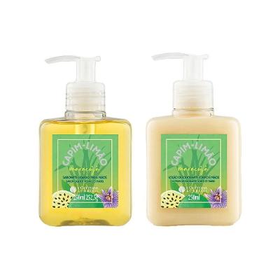 Kit Lavabo Capim Maracujá Loção + Sabonete Líq Mãos L'occitane