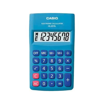 Calculadora De Bolso 8 Digitos Azul - Hl-815l-bu