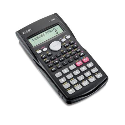 Calculadora Cientifica 240 Funções Cc240 Preta