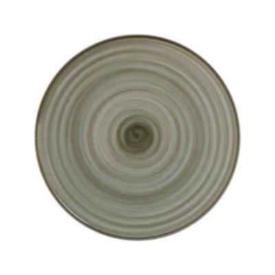 Prato Sobremesa Tramontina Paraty Verde 23 Cm Porcelana Artesanal Resistente A Micro-ondas E