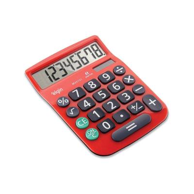 Calculadora De Mesa 8 Dígitos Mv-4131 Vermelha